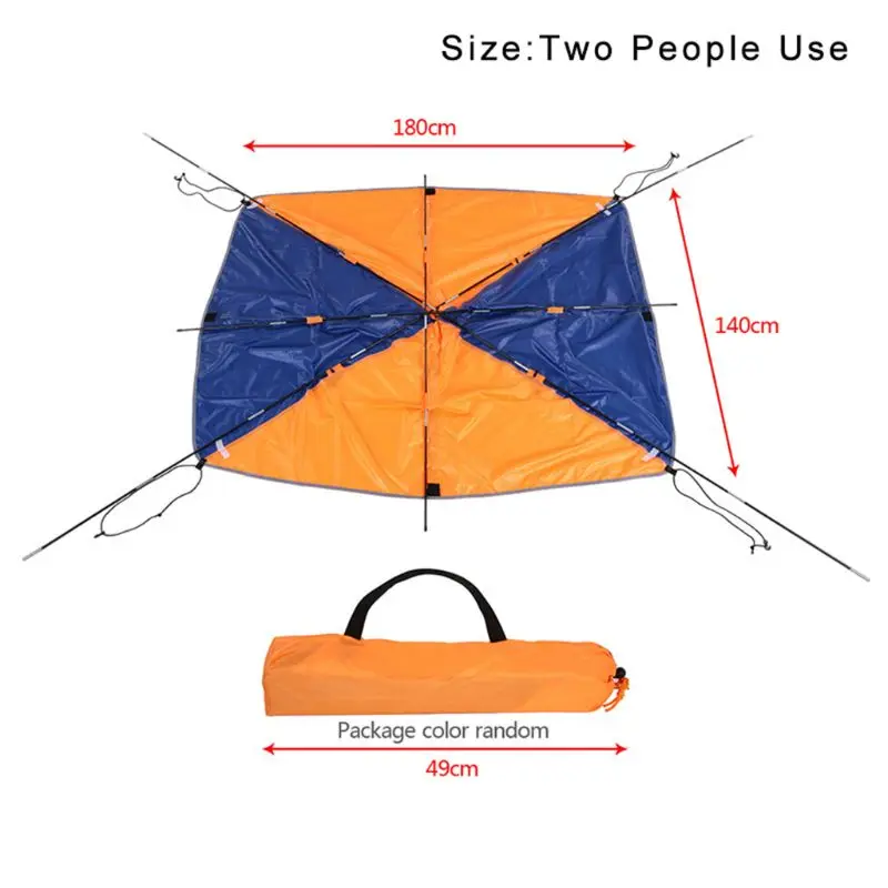 

Portable durable Inflatable Fishing Sun Shade Rain Canopy Sailboat Awning Top Boat Shelter Kayak Kit Accessories Y51D