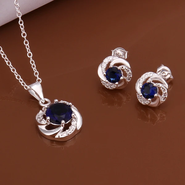 

V887 Sapphire Long Clip Earrings For Women Real Silver 925 Jewelry Designer Luxury Gemstone Women Accessories 2018 New