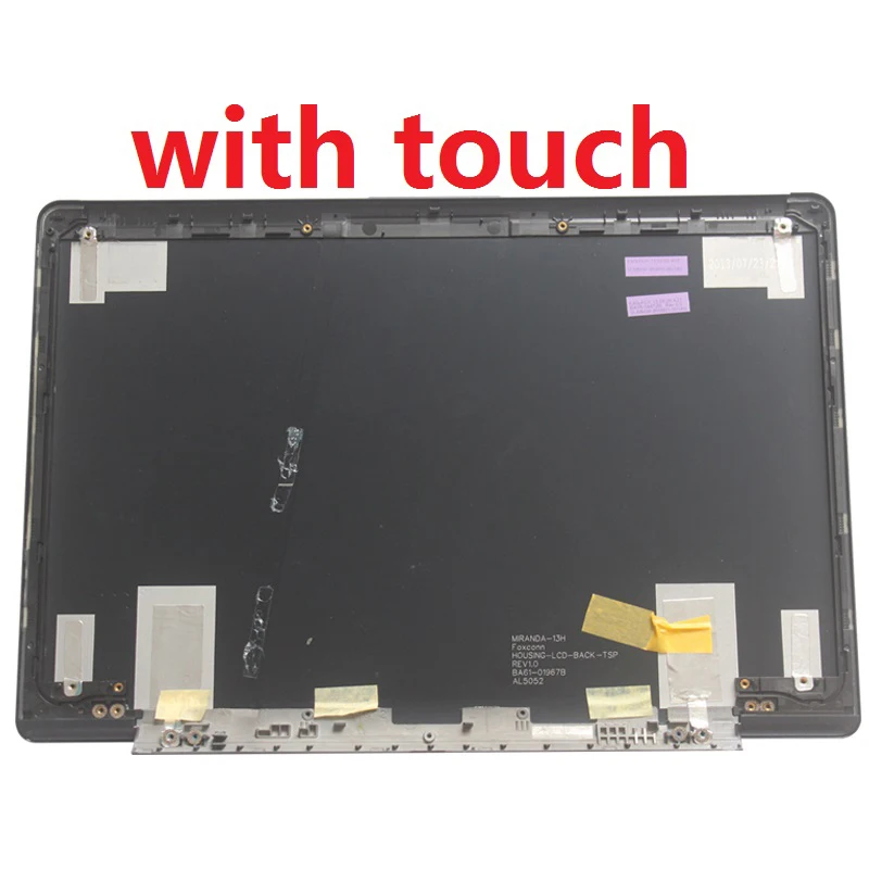 Задняя крышка ЖК дисплея для SAMSUNG 740U3E 730U3E NP740U3E NP730U3E сенсорная версия топ Обложка с