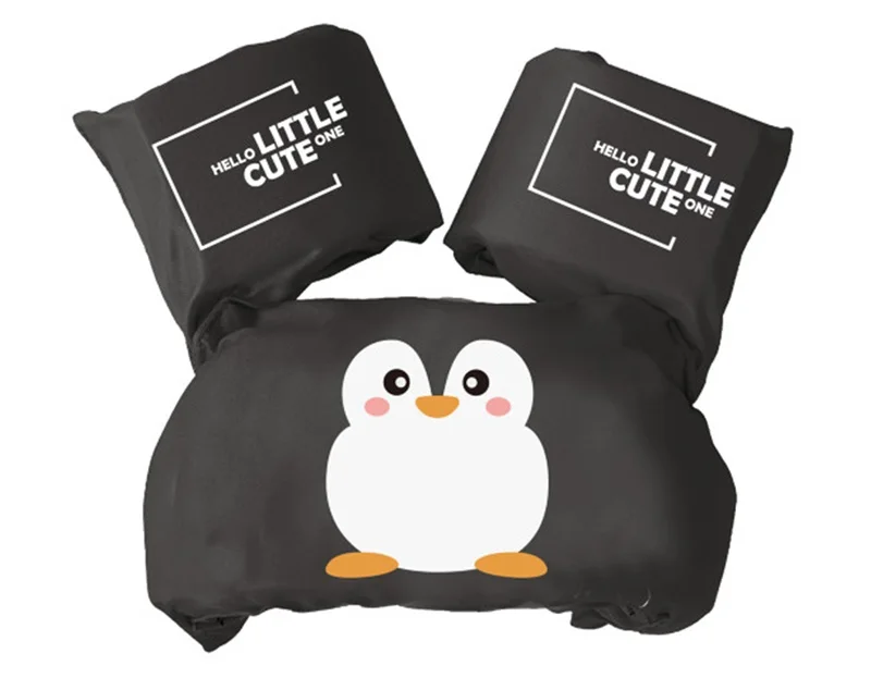 penguin Кронштейн для малышей, кольца, Детская жизнь спасательный жилет, куртка, детская лужа, джемпер, купальный костюм для мальчиков, пена, плавательные кольца для девочек, бассейн, плавающий, вода, лодка - Цвет: penguin