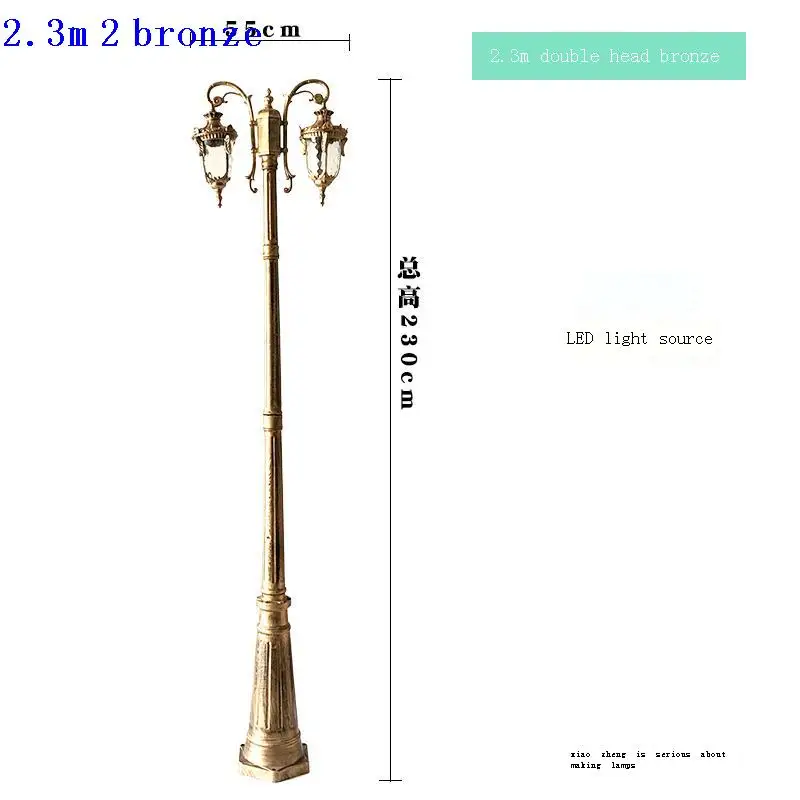 

Lamp Lambasi Garden Sokak Lamba Style Strassenbeleuchtung Lampione Luminaire Exterieur Plaza Lampa Uliczna LED Street Road Light