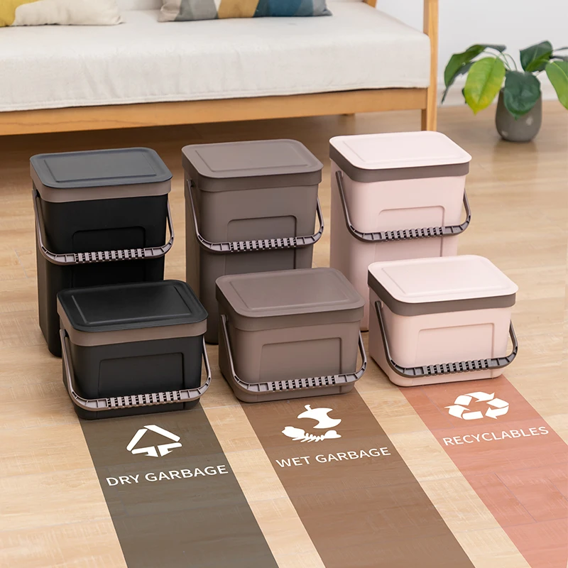 Мусорное ведро BNBS Кухонное настенное мусорное Подарочный мусорный мешок для