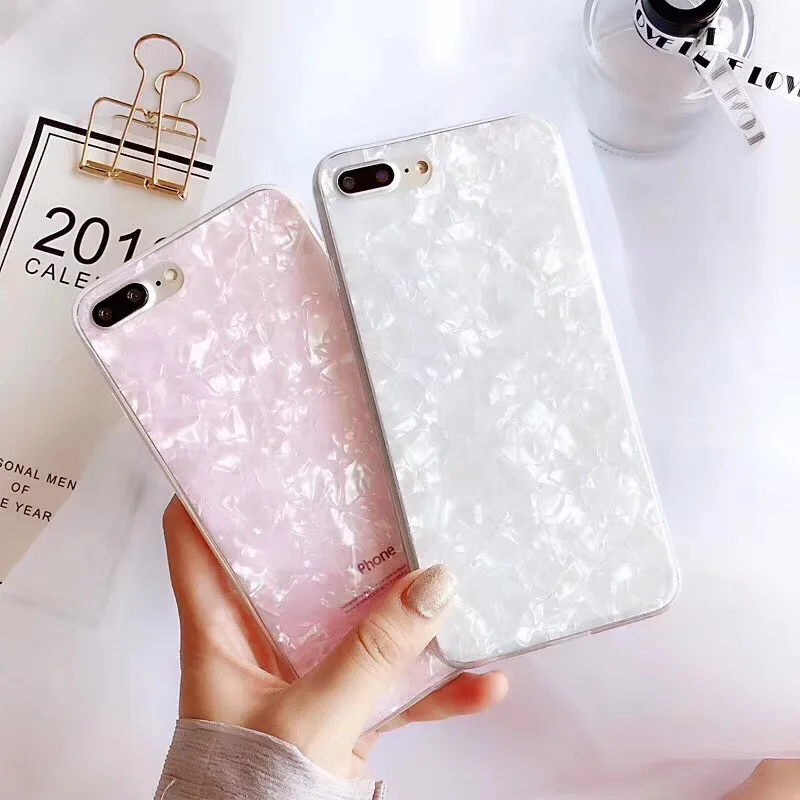 Волшебный красочный чехол с рисунком раковины для телефона Samsung Galaxy A40 A50 A70