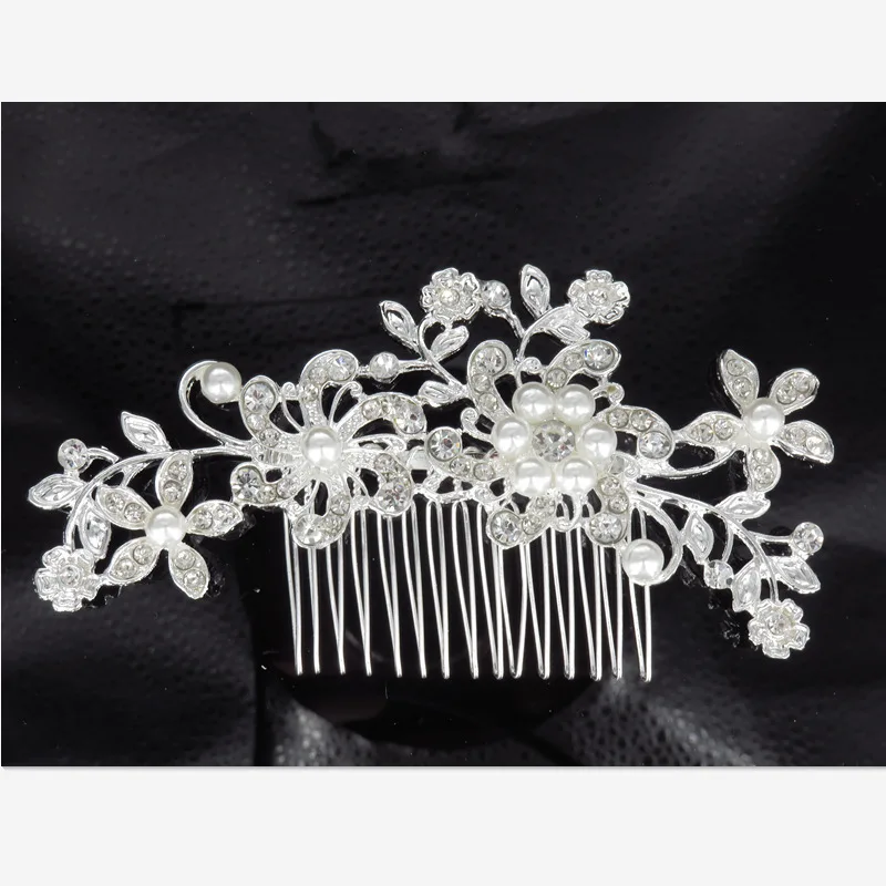 2020 дешевые шпильки для женщин сплав головные уборы жемчуг горный хрусталь