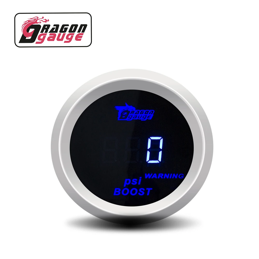 DRAGON 2 &quot52 мм указатель давления турбонаддува Booster Meter psi/bar светодиодный цифровой
