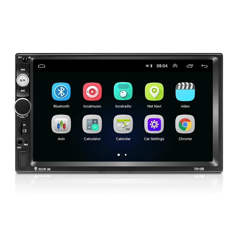 7010b обновления Авто универсальный navigatiespeler 7 дюймов Android 8.1MP5 Bluetooth Радио