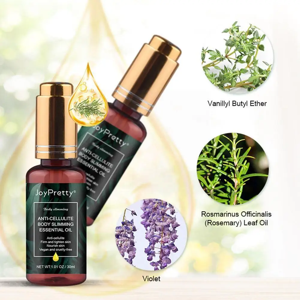 

Effect Slimming Essential Oils Anti Cellulite Losing Weight Fat Burning Skin Firming Care Slimming Care for beauty girls U2P0