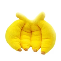 pet banana plush sound toy pet supplies colorful practical and durable pet plush vocal toys environmentally friendly cool