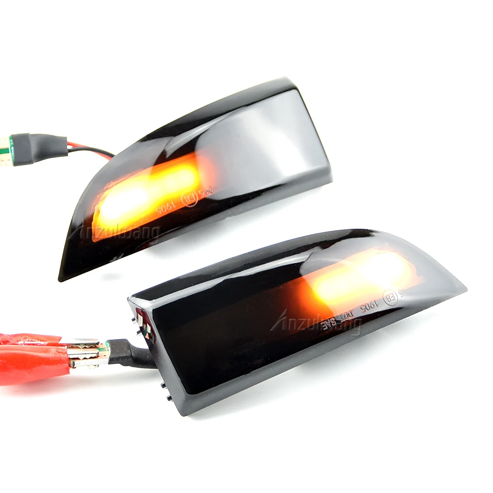 

For Renault Megane MK3 Laguna III X91 Scenic Fluence Latitude Safrane LED Dynamic Turn Signal Mirror Sequential Indicator Light