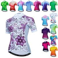 weimostar bike team cycling jersey summer mountain bike jersey short sleeve bicycle shirt breathable cycling clothing maillot