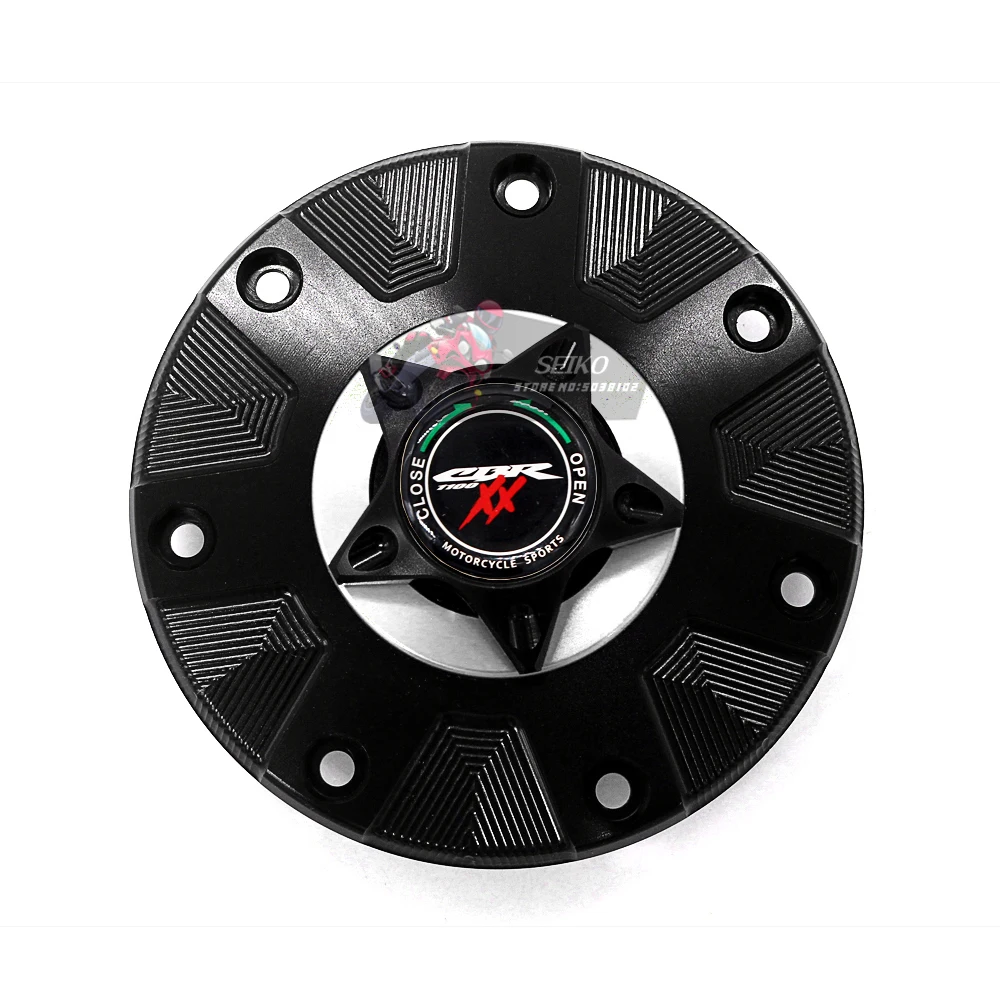 Серебристый Крышка газового топливного бака для HONDA CBR1100XX CBR 1100 XX CBR 1100XX 1997-2007 мотоциклетная БЫСТРОРАЗЪЕМНАЯ крышка - Цвет: Серебристый