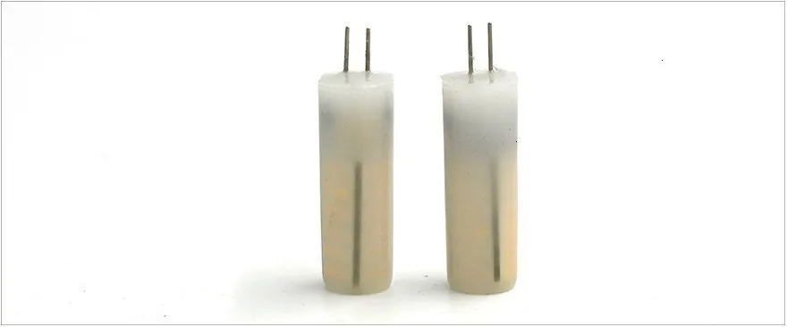 5 шт. светодиодный Dimmable G4 3 Вт AC/DC 12 В 48 светодиодный 3014 кремниевый светодиодный светильник-кукуруза с силикагелем молочно-белая крышка теплый/холодный белый 15*50 мм