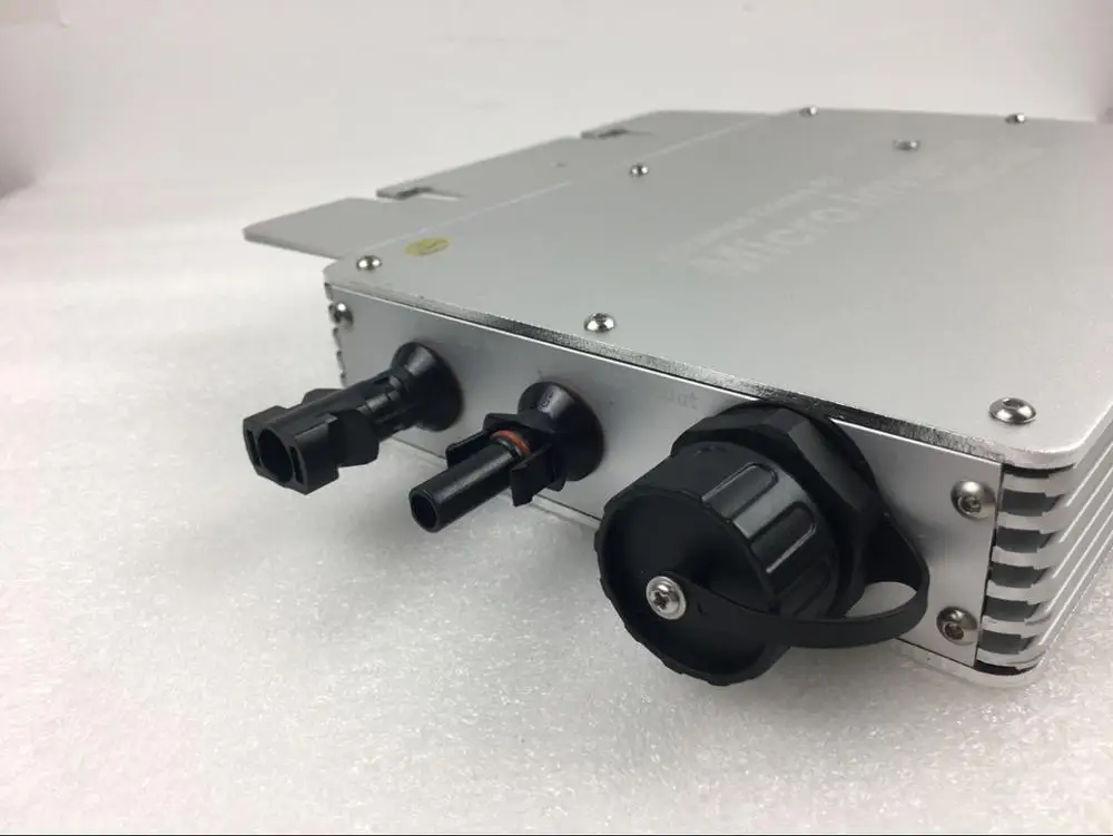 Беспроводной IP65 700W MPPT на сетке Микро солнечный инвертор, 22-50VDC до 80-260VAC, 50hz 60hz авто, работоспособный для 2x350W солнечной панели