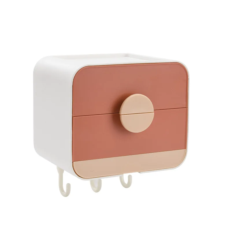 

Double Layer Hanging Soap Basket Storage Rack Draining Shelf Wall Mounted Rack Bathroom Toilet Soap Box