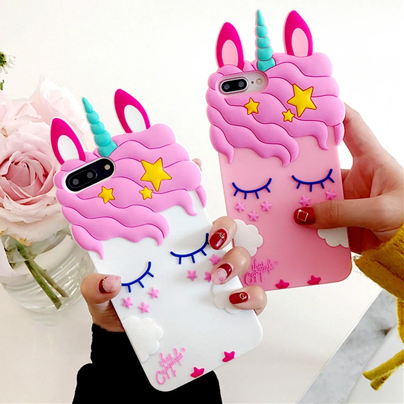 3D с мультипликационным принтом Звезда Единорог чехол для телефона OPPO F5 A73 A75 A79 F7 A7X
