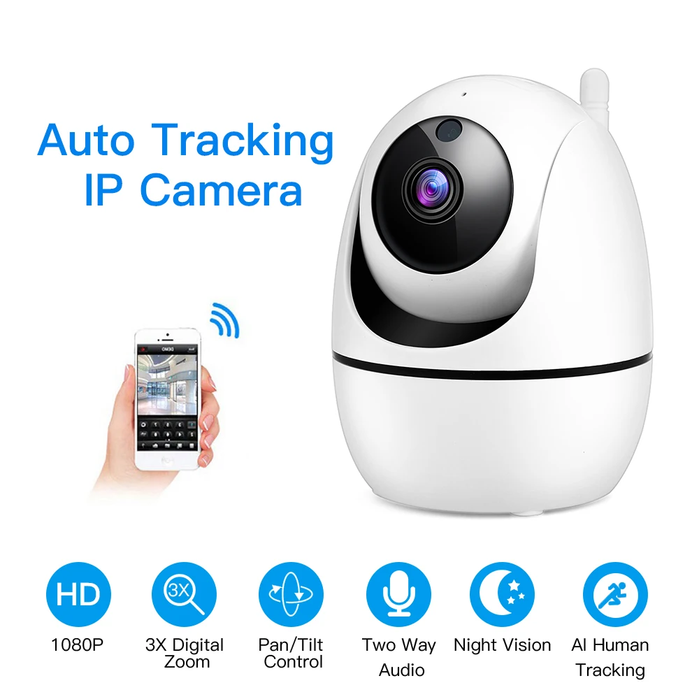 1080P Full HD Беспроводная IP камера Wifi CCTV мини Сетевая видео с функцией