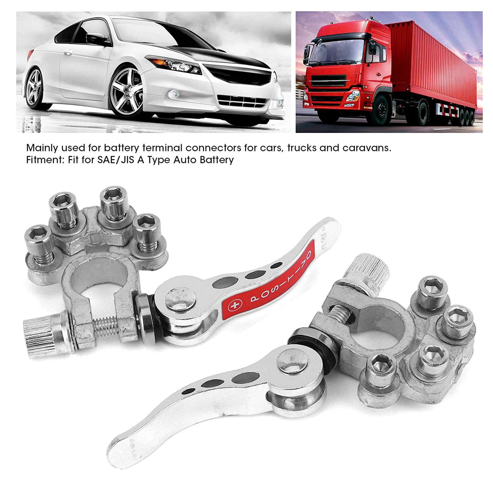 2 шт. разъемы для быстрого отключения аккумулятора автомобиля 12 В 6 24 В|Кабели и