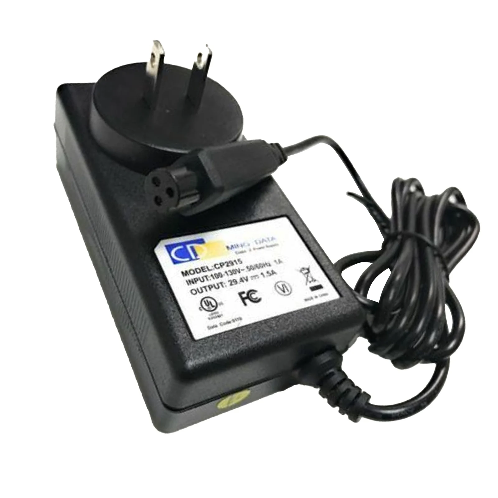 

CP2915 Hoverboard Charger Jetson X10 and FY0422941500 Jetson Rave 29.4V 1A Claw