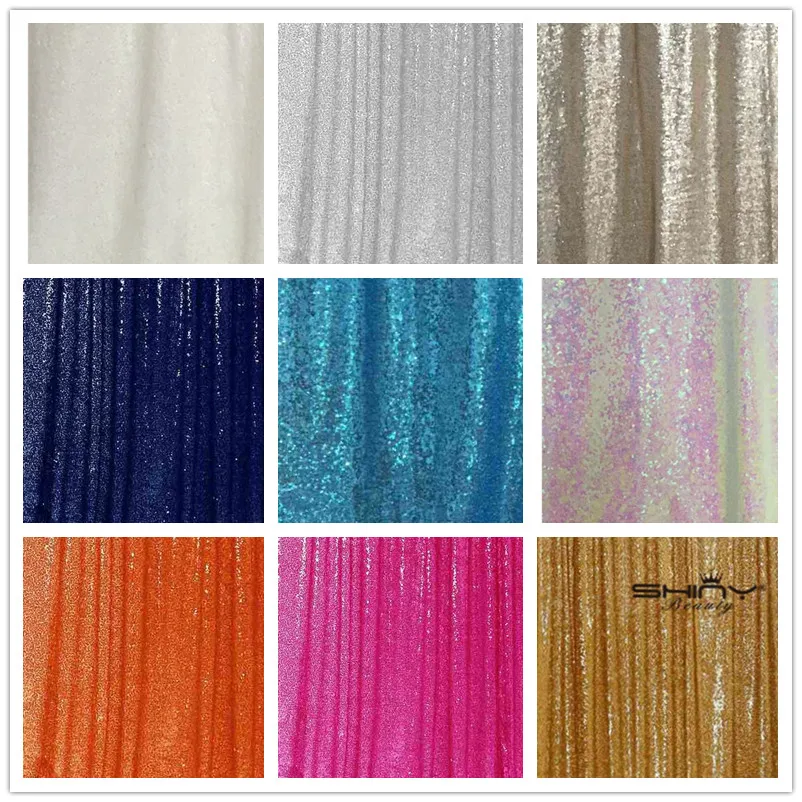 

Shinybauty 2 Panels 92X180CM Sequin Photo Backdrop Gold Sequin Backdrops Wedding Curtains Anniversaire Decoration-M190822