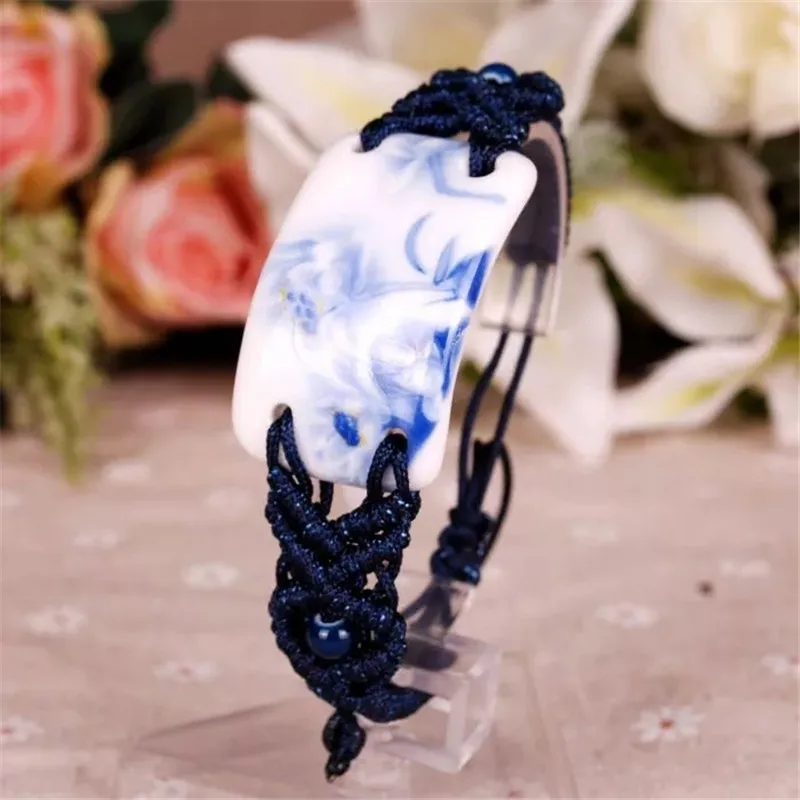 3UM новый бренд роскошный Керамический чип женский винтажный браслет элегантный в