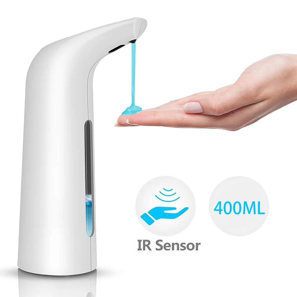 

400ML Soap Dispenser Automatic Infrared Induction Smart Sensor Sanitizer Dispenser Seifenspender For Bathroom Kitchen
