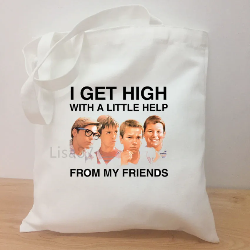 Casual shoulder large capacity simple shopping bag Friends TV Fans girls hand bag women simple package bag Tote Bag - Цвет: C11