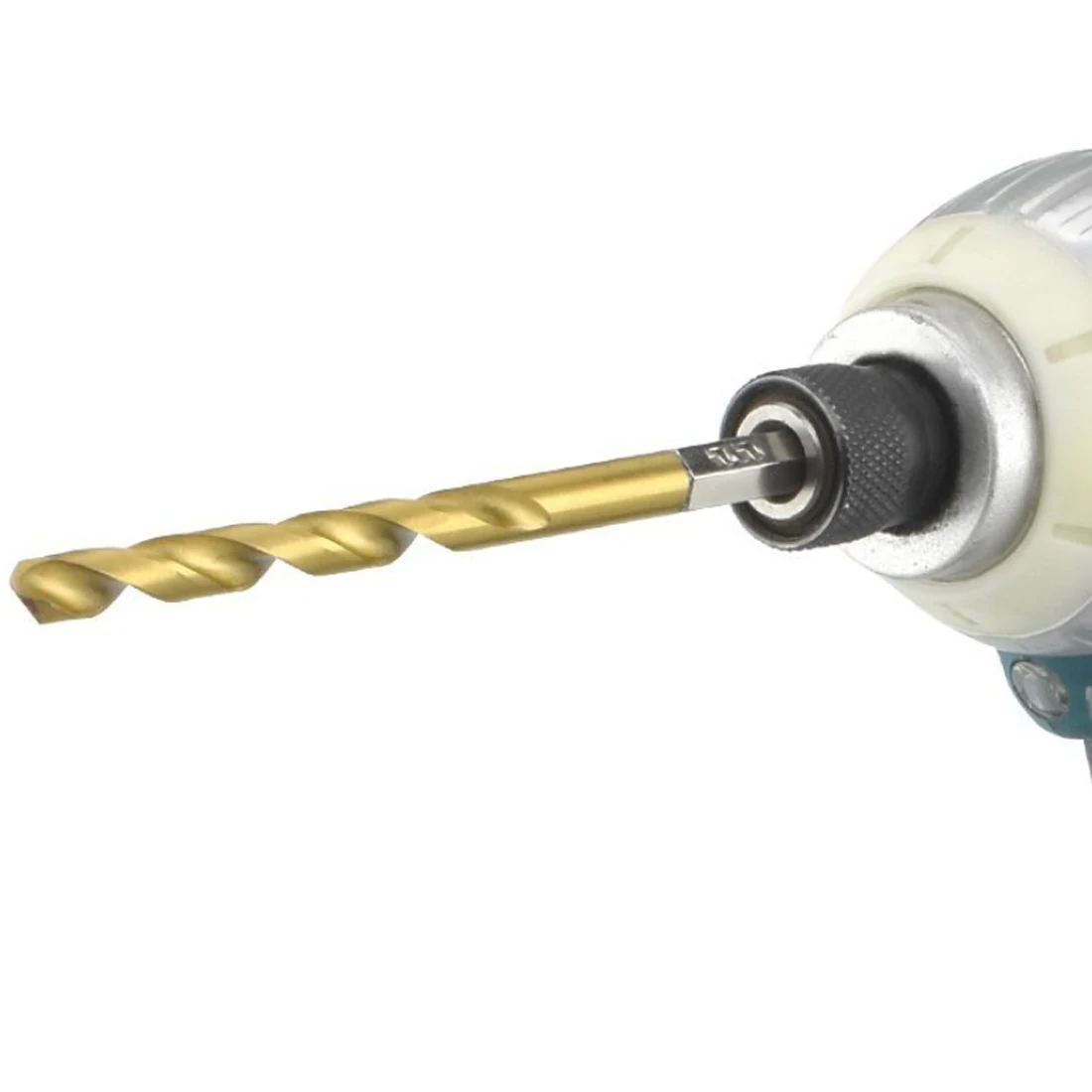 Сверло с титановым покрытием из быстрорежущей стали 50 шт. электроинструменты для