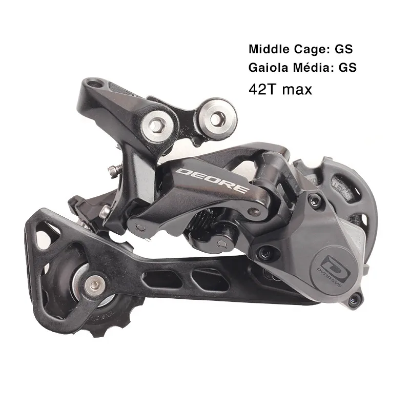 Shimano DEORE RD M6000 задний переключатель 10s скорость SGS длинная клетка/GS средняя клетка