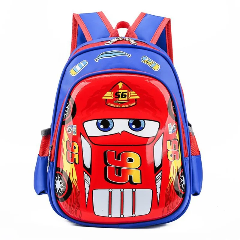 Disney Children Backpack Cartoon Kids Walking Cars Bag Captain America Schoolbag Creative Gift