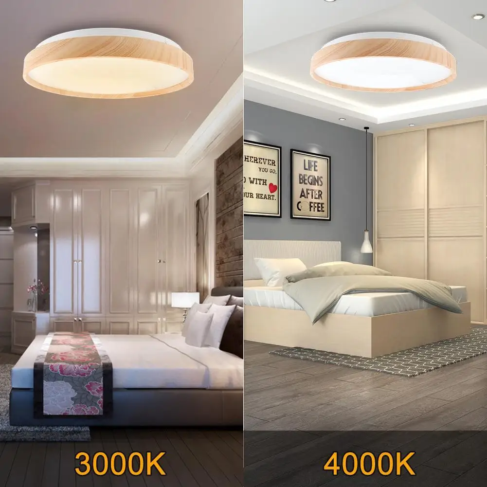 

48W Modern LED Flush Mount Ceiling Fixtures Chandelier Lighting Living Room Kitchen Light Fixtures Bedroom Light Fixture
