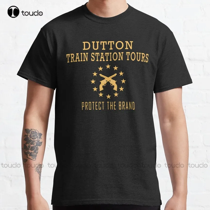 

Dutton Train Station Tours Classic T-Shirt Men T Shirt Custom Aldult Teen Unisex Digital Printing Tee Shirt Xs-5Xl Fashion Funny