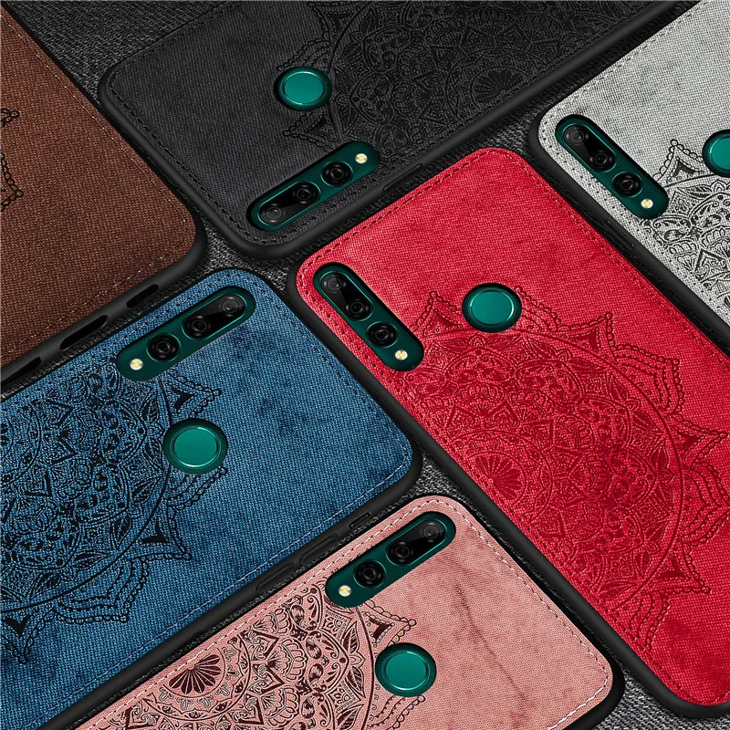 Чехол для телефона с мандалой Huawei P Smart Z силиконовые чехлы Цветочным Тиснением