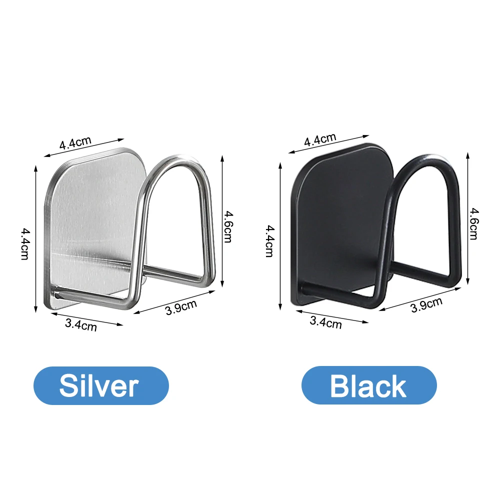 

Kitchen Stainless Steel Sponges Holder Self Adhesive Sink Sponge Drain Drying Rack Sink Storage Organizer Kitchen Accessories201