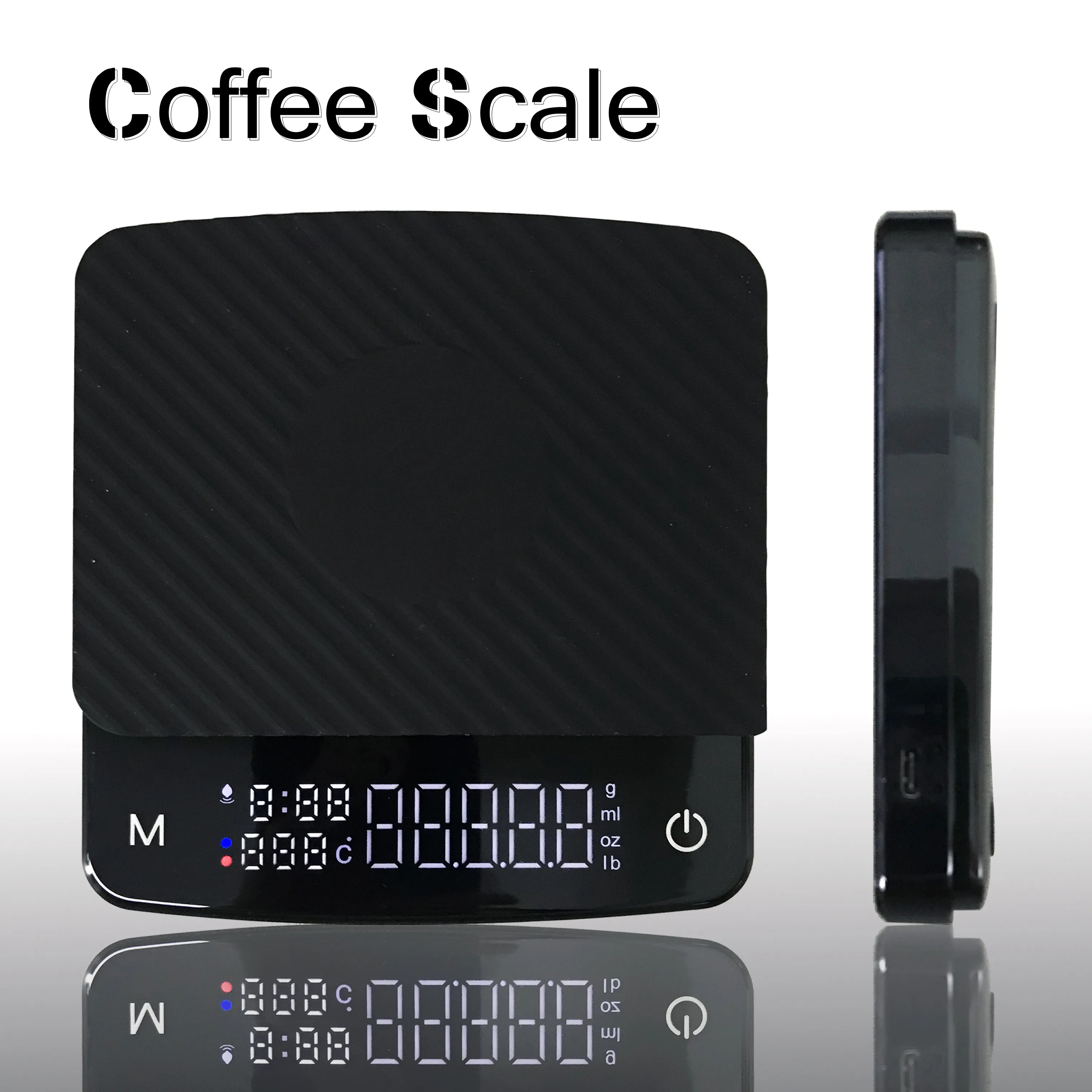 Mini b&aacute;scula de caf&eacute; Espresso con temporizador, accesorios de cocina, 2kg/0,1g-0