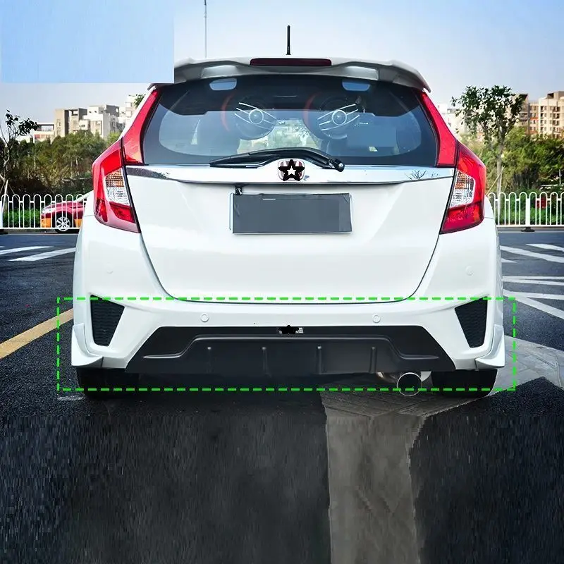 Automovil украшения протектор запчасти тюнинг передняя губа задний диффузор автомобильные бамперы 03 04 05 06 07 14 15 16 17 18 для Honda Fit