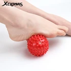 Массажный мяч XC LOHAS в форме арахиса, резиновый валик для йоги, пилатеса, фитнеса, физиотерапии, массажный мяч, 7 см