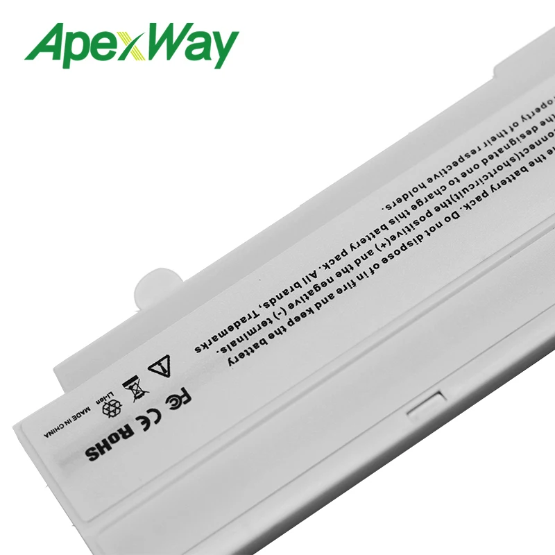Белый аккумулятор Apexway для ноутбука ASUS 90 OA001B2400Q OA001B2600Q XB29OABT00100Q|battery for asus|laptop