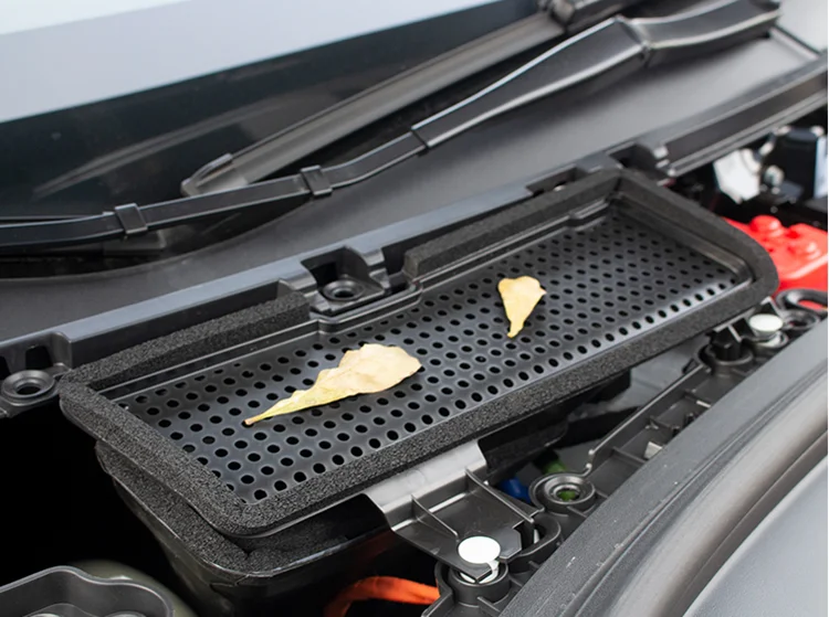 

Car Air Inlet Instake Flow Vent Protection Cover ABS Grille Guard Side Sticker Filter Conditioning Cover For Tesla Model 3 2021