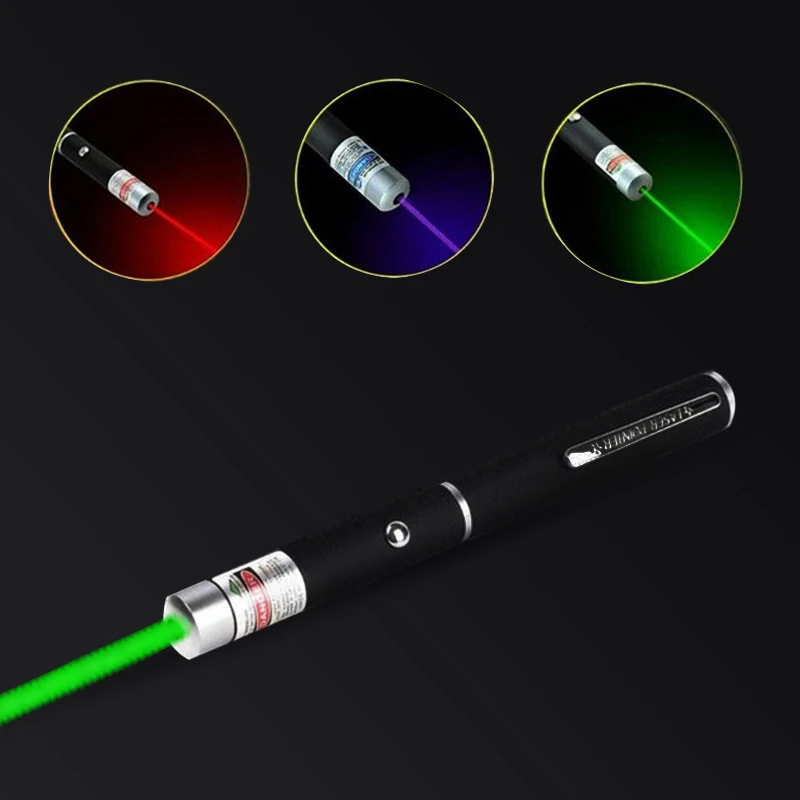 

405Nm 530Nm 650Nm Lazer Laser Pointer Laser Light Pen Laser Sight 5MW High Power Green Blue Red Dot Military Pointer Laser TSLM1