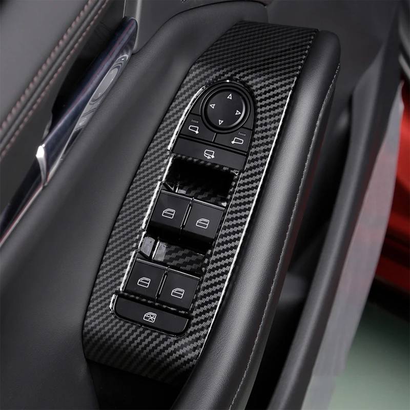 Для Mazda 3 Axela для леворульных автомобилей 2019 2020 ABS двери окна переключатель Крышка