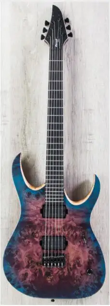 6 или 7 Струны замок тюнеры mayones duvell Гитары гриф из черного дерева 5 слоев шеи с болтовым креплением OM mayones электрогитара