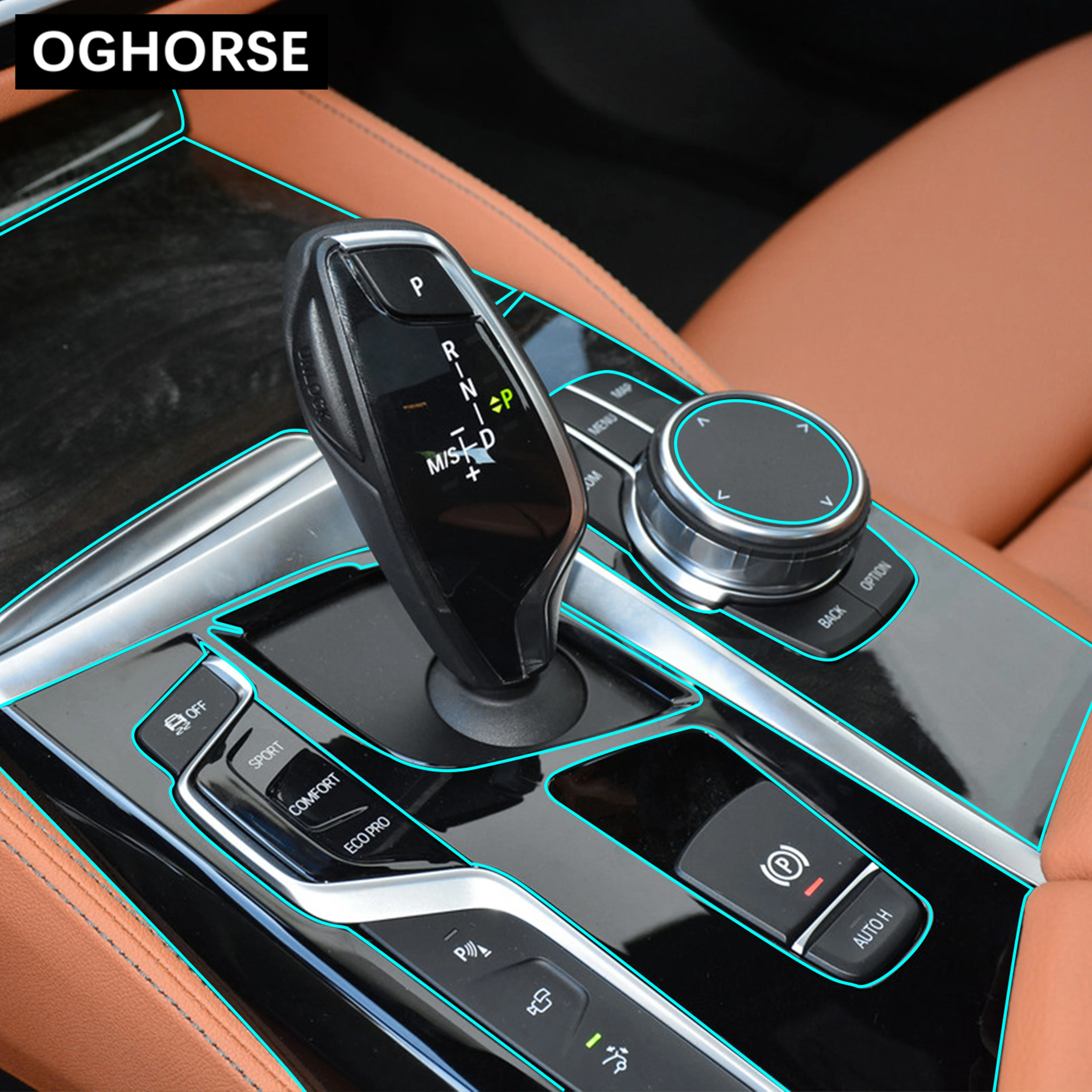 

Самоисцеляющая ТПУ наклейка для салона автомобиля центральная консоль панель прозрачная защитная пленка для BMW 6 серии GT Gran Turismo G32