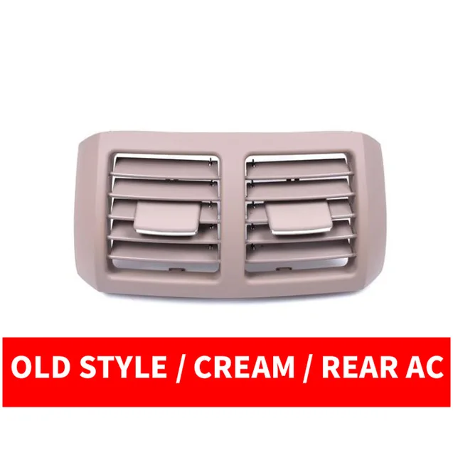 Cream Rear Автомобильная Передняя Левая Правая Центральная вентиляционная решетка AC для Mercedes Benz W251 R-CLASS приборная панель R300 R320 R350 R400 R500 2006- лет - Название цвета: Cream Rear