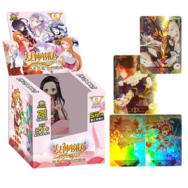 

Goddess Story Collection Cards Child Kids Birthday Gift Game Cards Table Toys For Family Christmas