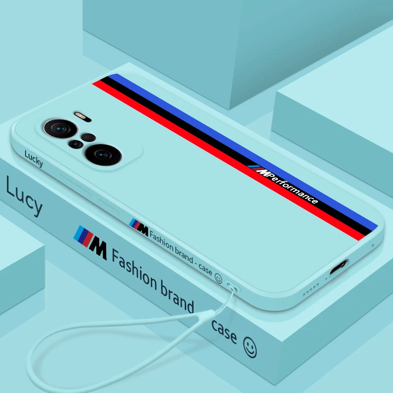 

Fashion Case For Xiaomi Mi POCO F3 F2 Pro Case Soft Liquid silicone protective Back Cover For xiaomi POCO M3 Pro 5G phone Shell