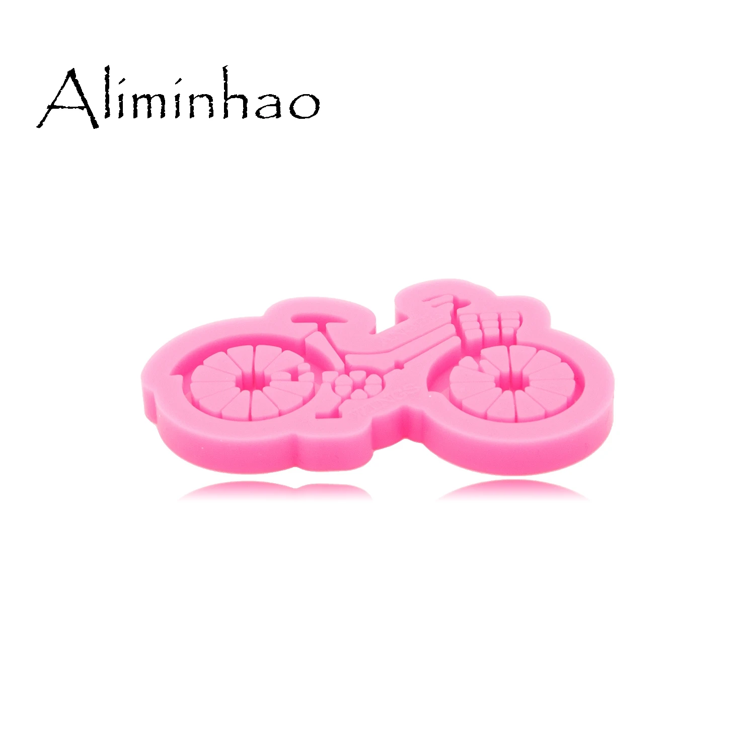 DY0556 Shiny Glossy Bicycle Keychain Mould Silicone Epoxy Resin Mold Jewellery Making | Дом и сад