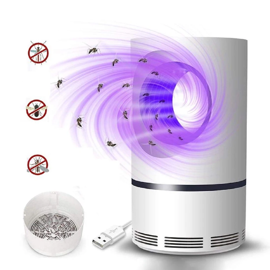 Электрическая ловушка для комаров, светодиодный лампы Fly Ловушка для комаров светильник анти средство от насекомых, комаров убийца вредителей Управление средство от насекомых