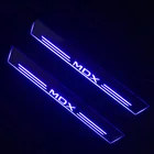 Приемная педаль света для Acura MDX 2014 - 2016 2017 2018 2019 педаль автомобиля порога лампы для дорожек светодиодный пороги накладки на пороги Авто