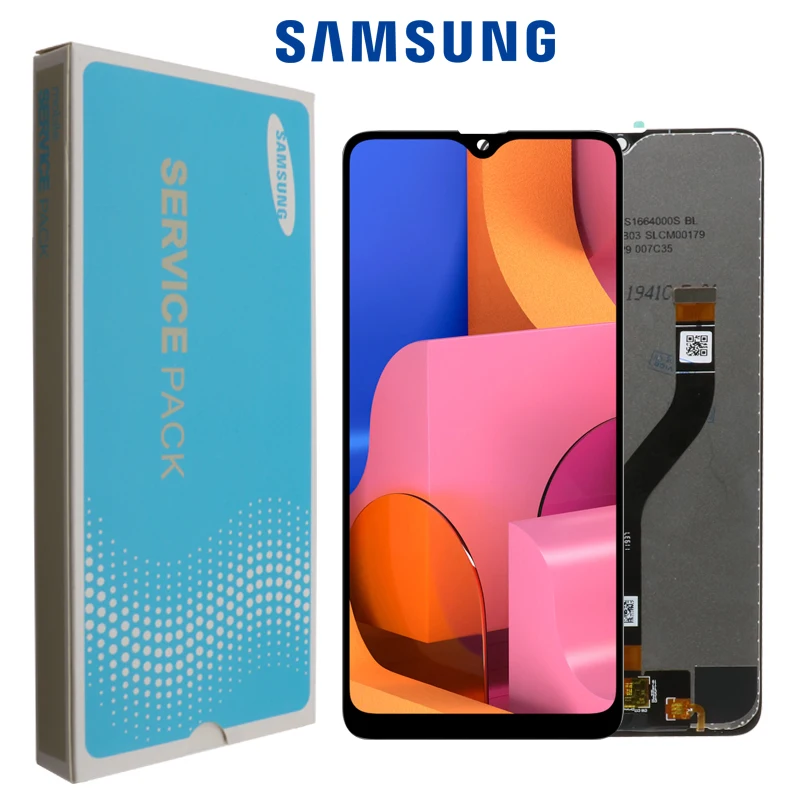 100% Оригинальный дисплей 6 5 дюйма для SAMSUNG Galaxy A20s ЖК с дигитайзером сенсорного