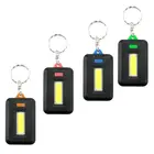 Брелок для ключей с мини-лампой, кольцо для ключей, брелоки для поиска потерянных, лампа случайного цвета, фонарик, брелок для ключей, светодиодный светильник онасветильник